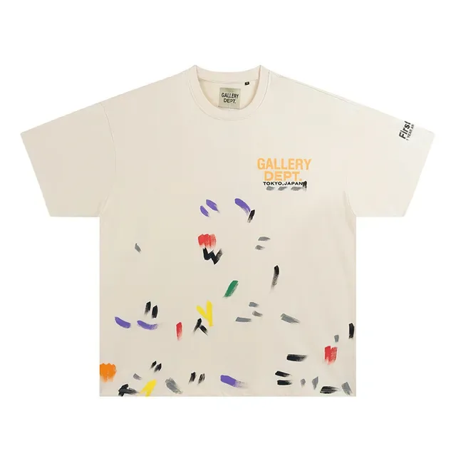 Gallery Dept Brushstroke Graphic T-Shirt 5