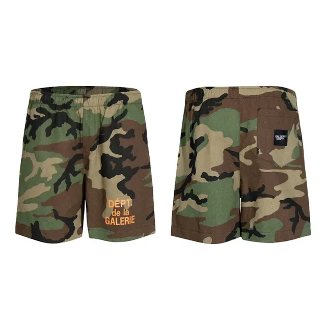 Gallery Dept Camouflage Graphic Shorts 1