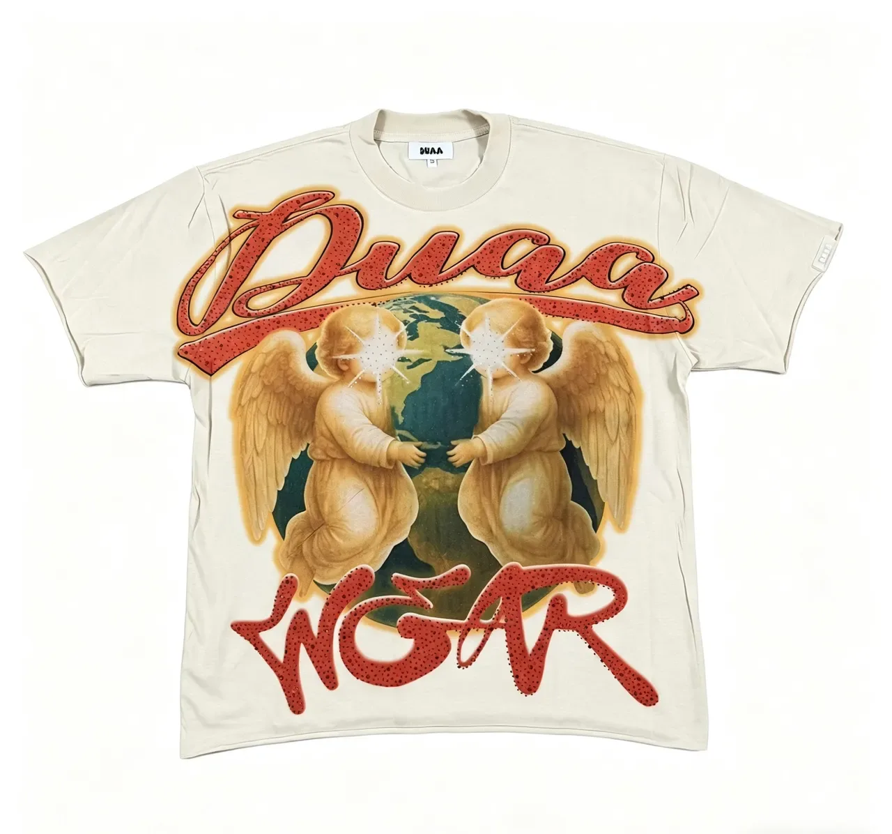 BAA Graphic Print Cream T-Shirt 7