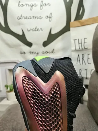 Black and Rose-Gold Honeycomb Cage High-Top Lifestyle Sneakers 3