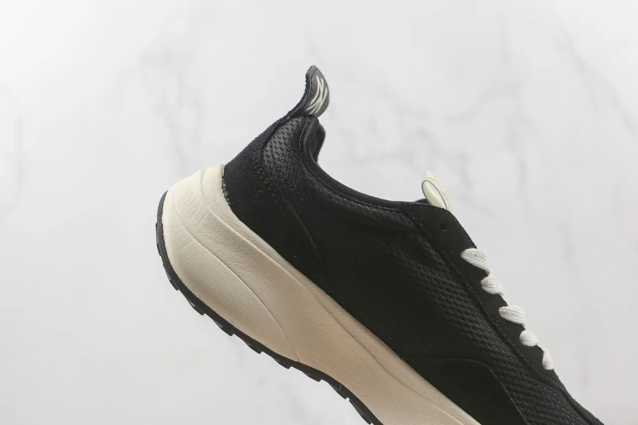 Black and Silver NY Logo Chunky Sole Lifestyle Sneaker 5