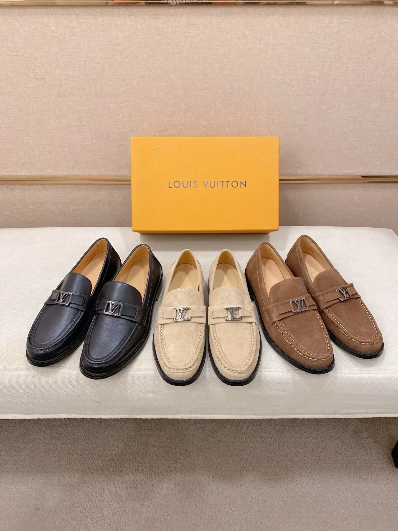 Black Leather Bit Strap Loafer 2