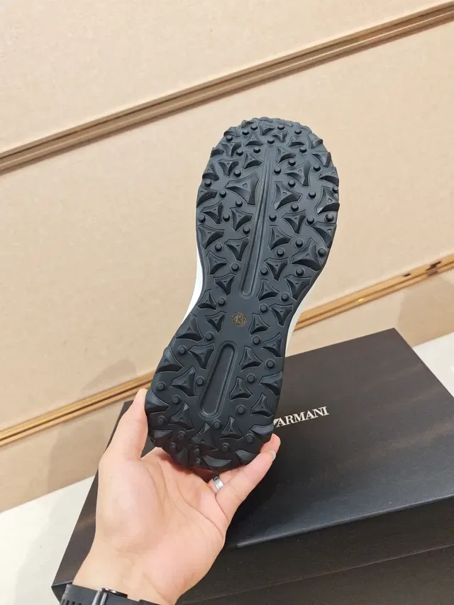 Black Mesh and Synthetic Chunky Lifestyle Sneaker 3