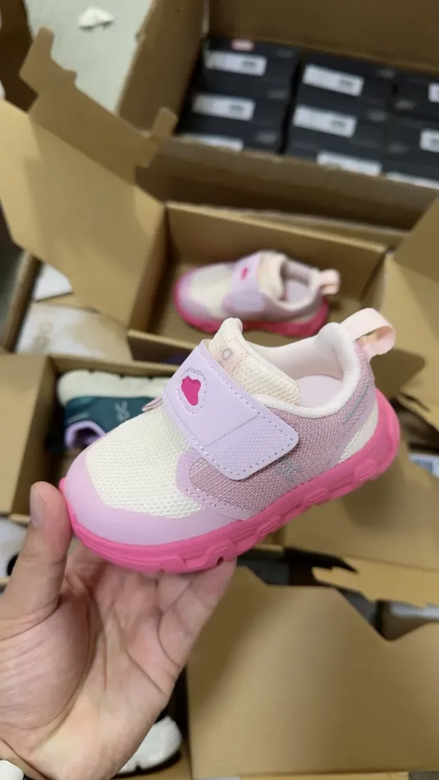 Black Mesh Velcro Strap Toddler Lifestyle Sneaker 9