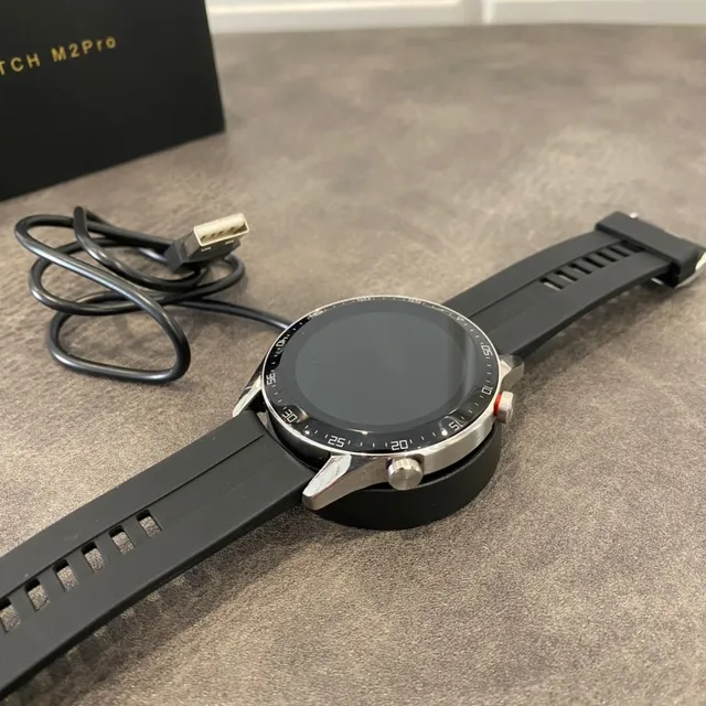 Black Silver Round Digital Display Vented Silicone Strap Sports Watch 8