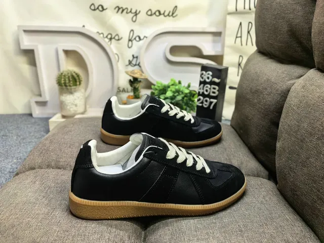 Brown and Tan Panelled Suede Leather Low-Top Lifestyle Sneakers 11