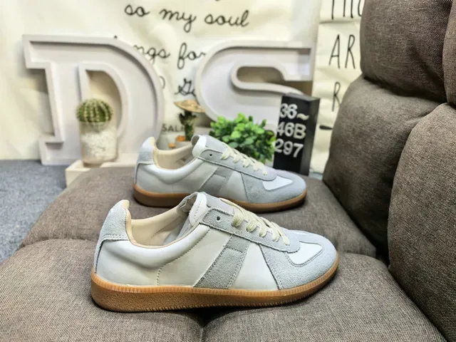 Brown and Tan Panelled Suede Leather Low-Top Lifestyle Sneakers 21