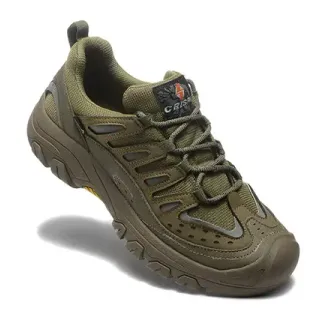 Crispi Army Green Brown Olive Mesh Upper Rugged Rubber Outsole Lifestyle Sneakers