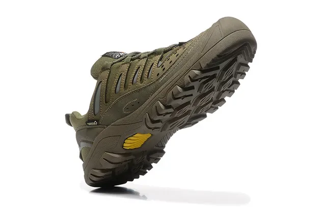 Crispi Army Green Brown Olive Mesh Upper Rugged Rubber Outsole Lifestyle Sneakers 11