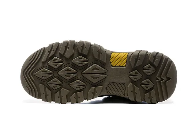 Crispi Army Green Brown Olive Mesh Upper Rugged Rubber Outsole Lifestyle Sneakers 14