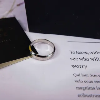 Daniel Wellington Signature Ring Silver Minimalist Engraved Ring