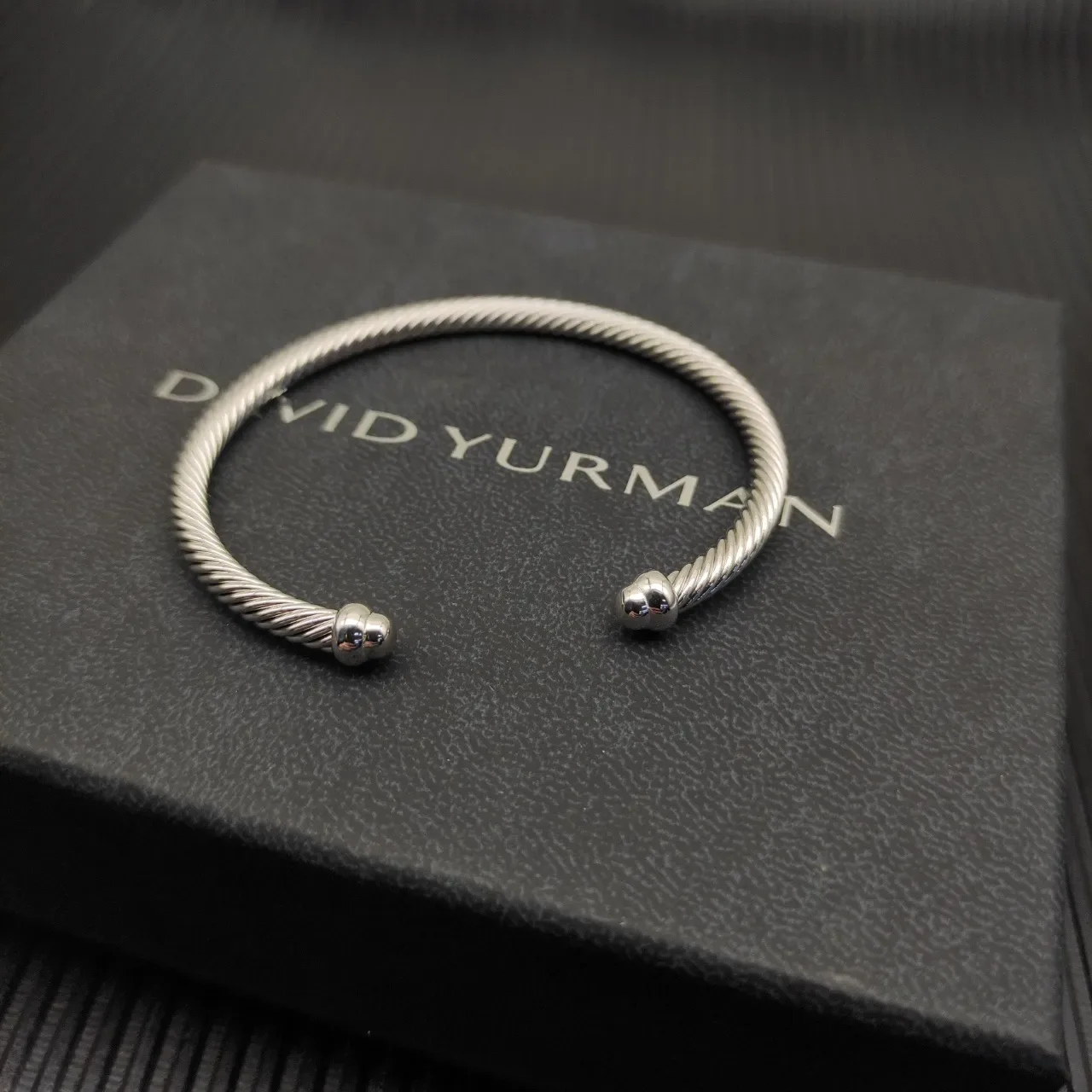 David Yurman Cable Classics Twisted Cable Silver Bracelet 6