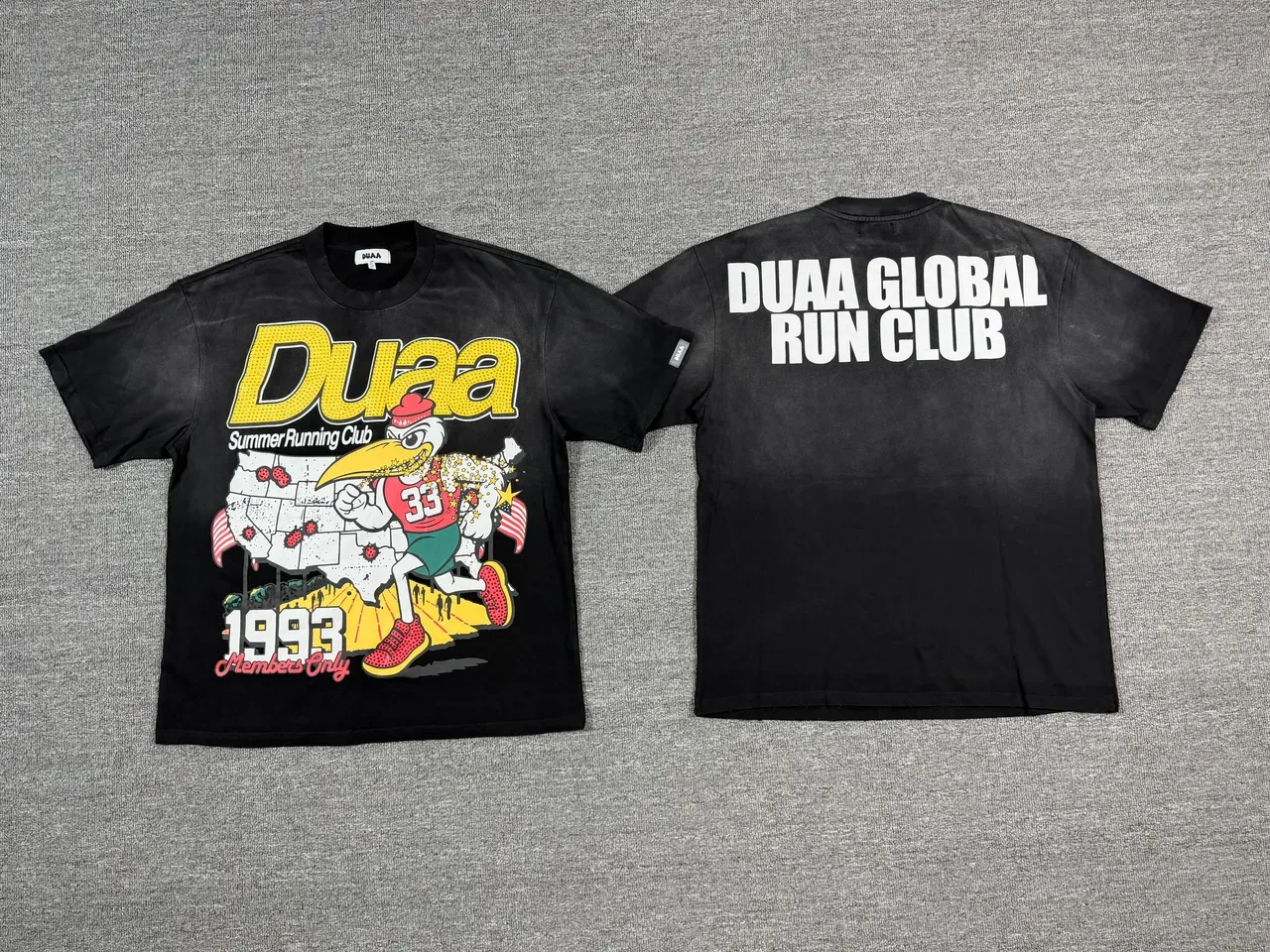 Duaa Summer Running Club 1993 Members Only Graphic T-Shirt 5