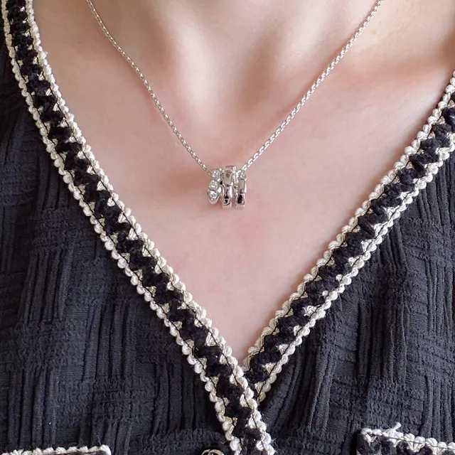 Gold-Tone Multi-Element Pendant Necklace 9