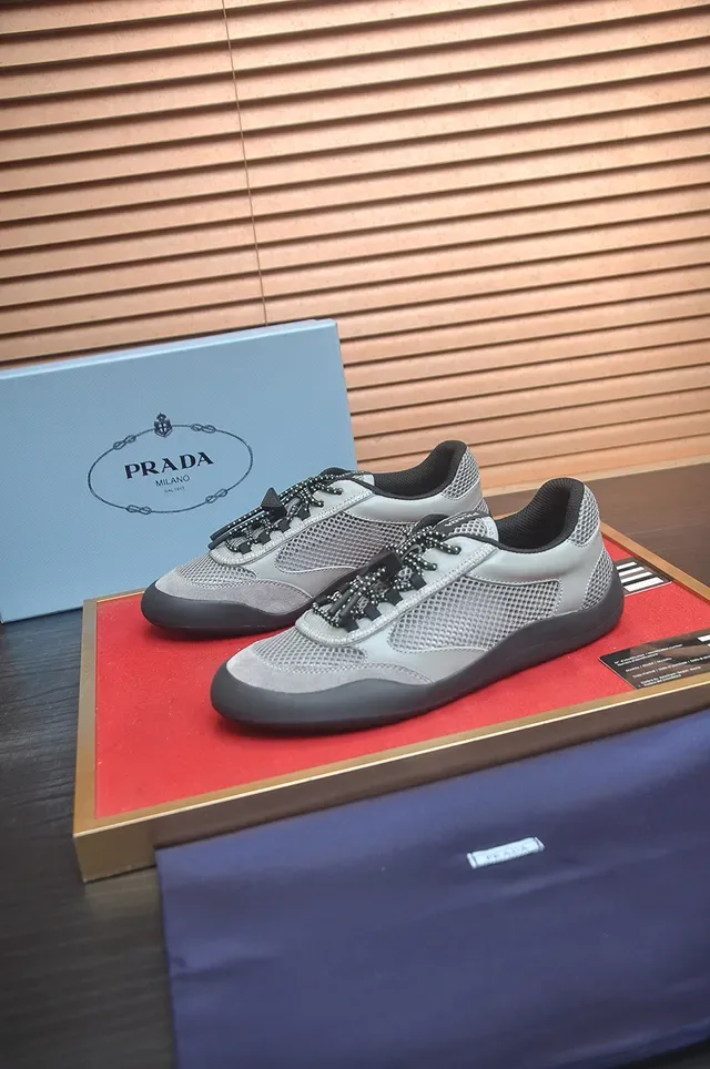 Gray and Black Mesh Low-Top Lifestyle Sneaker 4