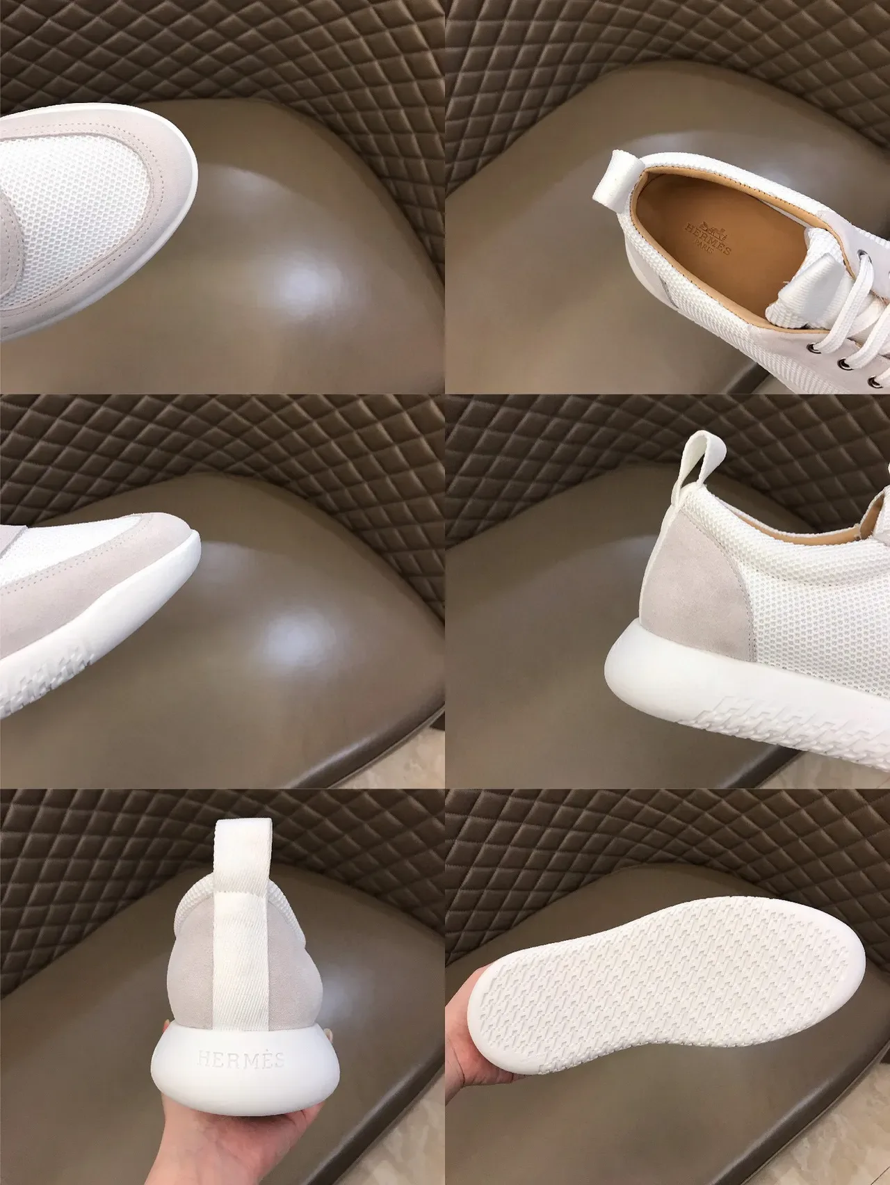 Minimalist Mesh-Suede Low-Top Lifestyle Sneaker 2