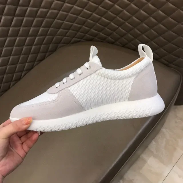 Minimalist Mesh-Suede Low-Top Lifestyle Sneaker 3