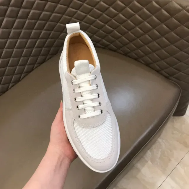 Minimalist Mesh-Suede Low-Top Lifestyle Sneaker 4