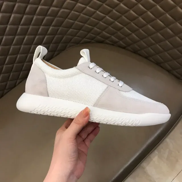 Minimalist Mesh-Suede Low-Top Lifestyle Sneaker 5