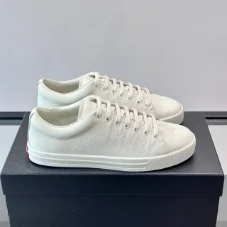 Off-White Tênis Low-Top Texturizado em Couro