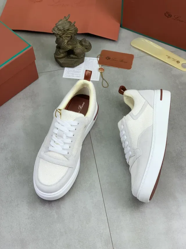 Off-White Mesh and Suede Lifestyle Sneaker 5