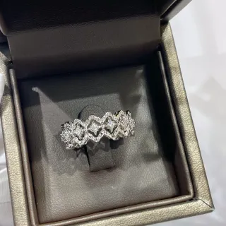 Ornate Multi-Stone Pavé Filigree Ring