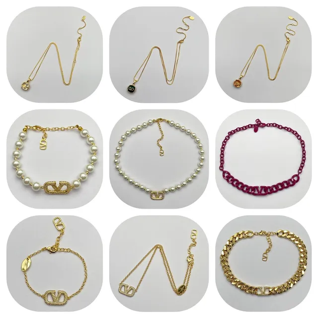 Pink and Gold Logo-Motif Geometric Earrings 2