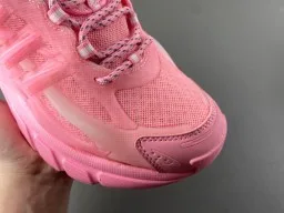 Pink Chunky Silhouette Monochromatic Sneakers 2