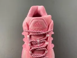 Pink Chunky Silhouette Monochromatic Sneakers 6