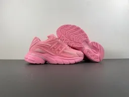 Pink Chunky Silhouette Monochromatic Sneakers 12