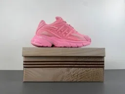 Pink Chunky Silhouette Monochromatic Sneakers 15