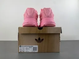 Pink Chunky Silhouette Monochromatic Sneakers 17