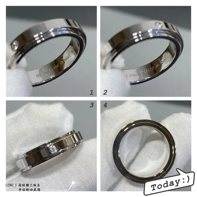 Rose Gold Single Diamond Channel-Set Ring 5