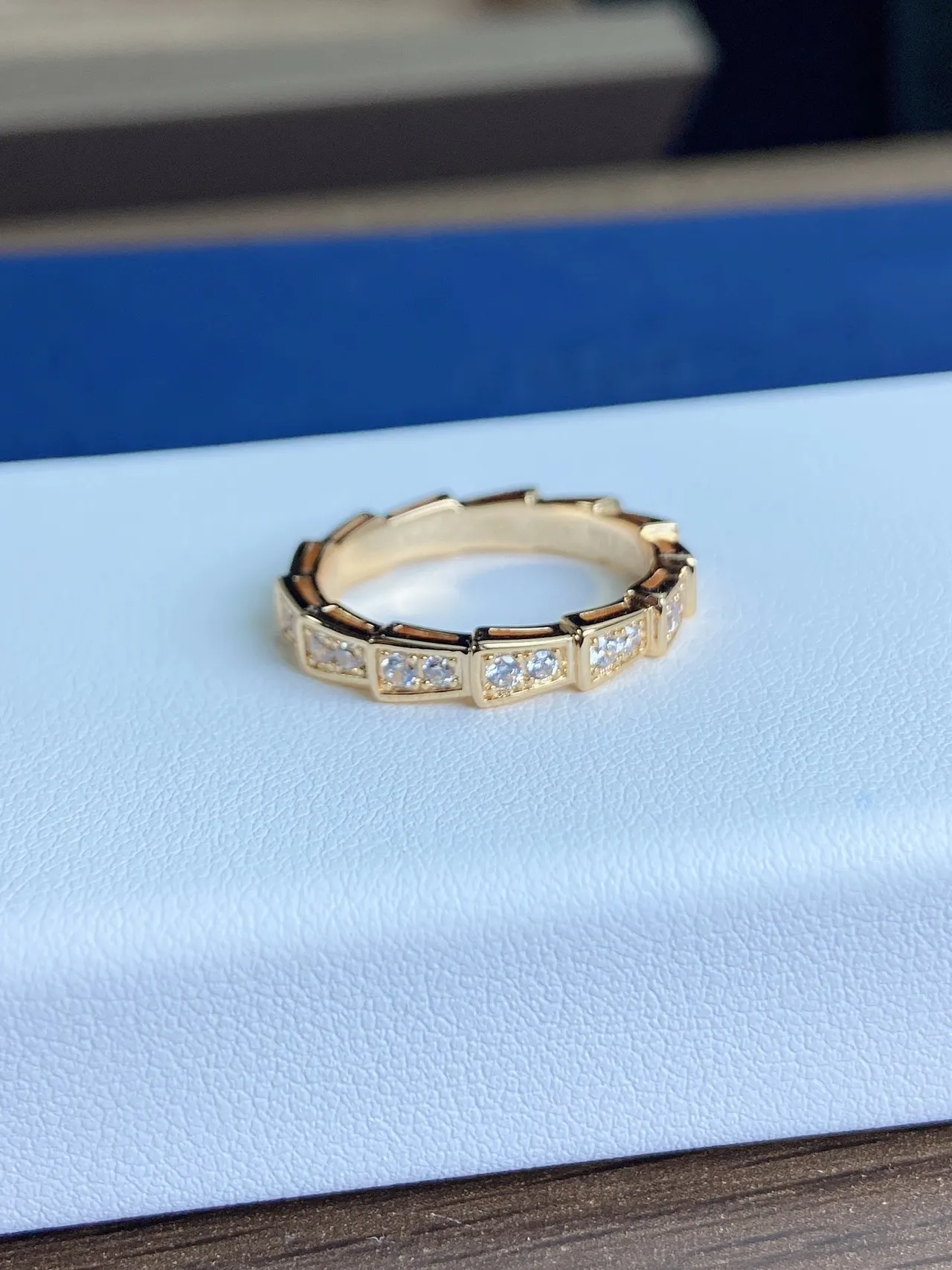 Silver and Gold Tone Geometric Channel-Set Stackable Rings 7
