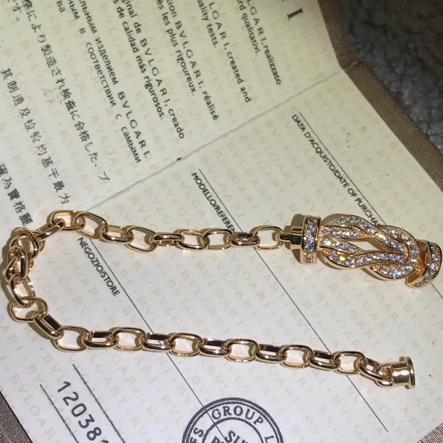 Silver Gold Pavé Crystal Knot-Shaped Bracelet 3