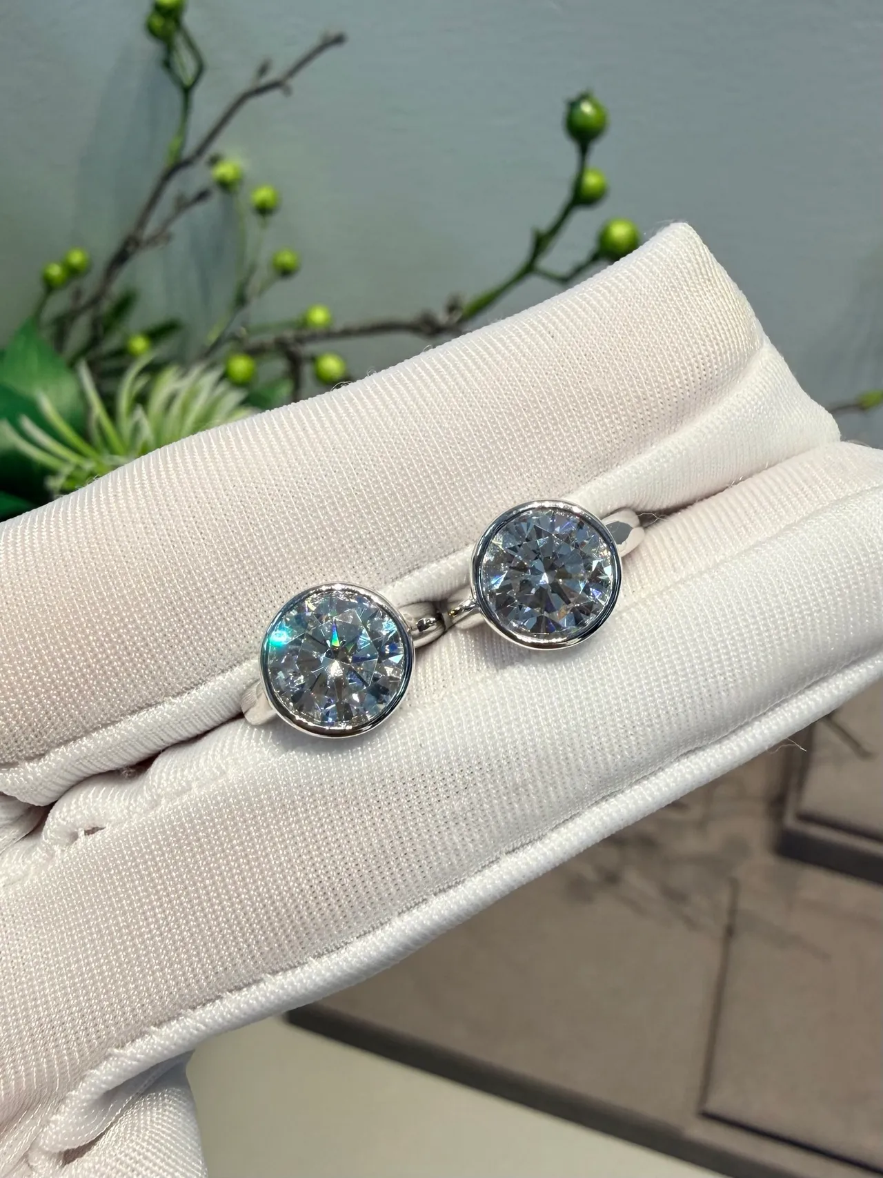 Silver Polished Open-Back Bezel Ring 3