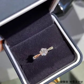 Solitaire Prong-Set Round Diamond Ring