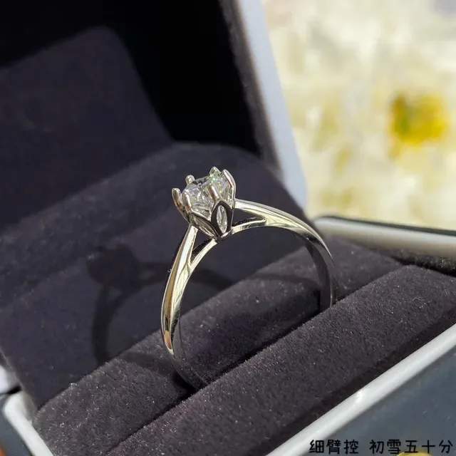 Solitaire Prong-Set Round Diamond Ring 3