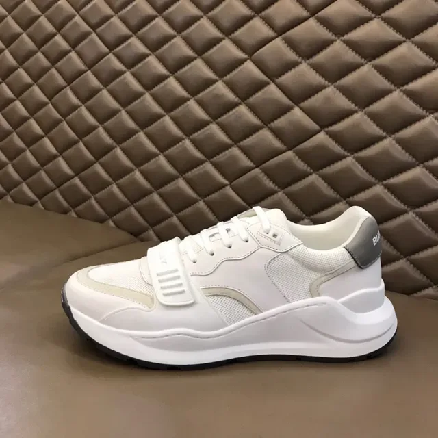 White and Gray Chunky Lifestyle Sneaker 5