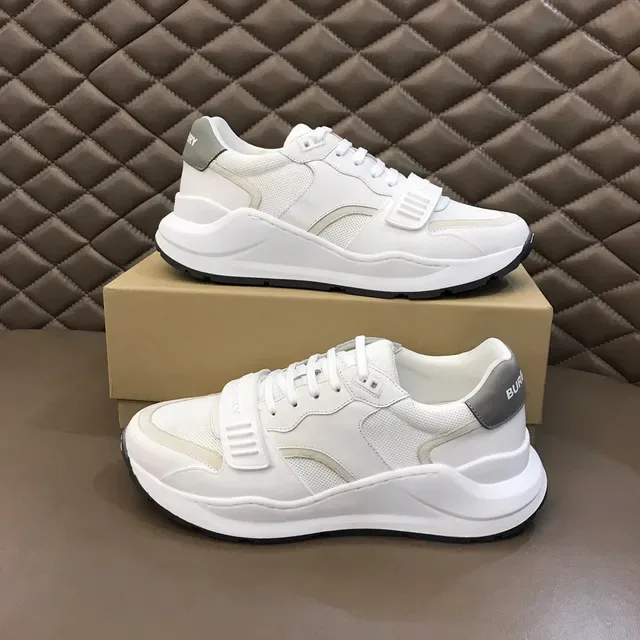 White and Gray Chunky Lifestyle Sneaker 6