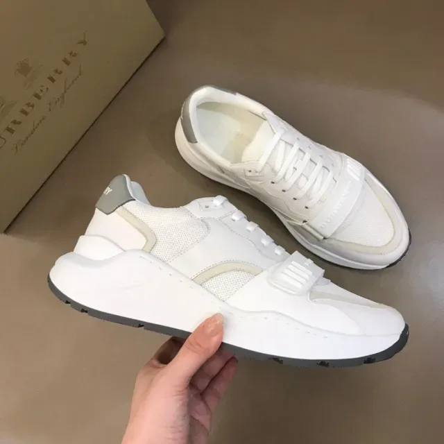 White and Gray Chunky Lifestyle Sneaker 7