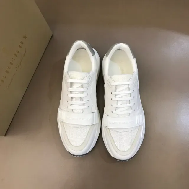 White and Gray Chunky Lifestyle Sneaker 9