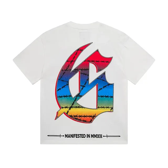 White Graphic-Print Oversized Skate-Inspired T-Shirt 3