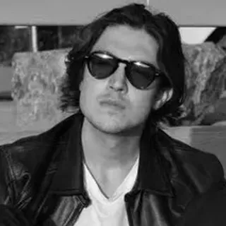 Gentle Monster Black Thick Acetate Frame Double Bridge Sunglasses