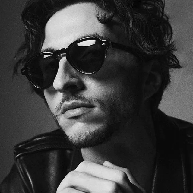 Gentle Monster Black Thick Acetate Frame Double Bridge Sunglasses 4