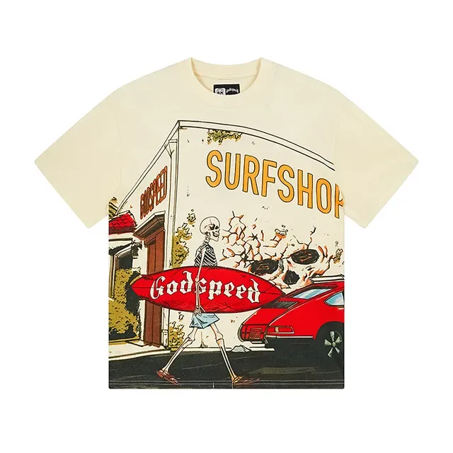 Godspeed Graphic Print Oversized T-Shirt 2