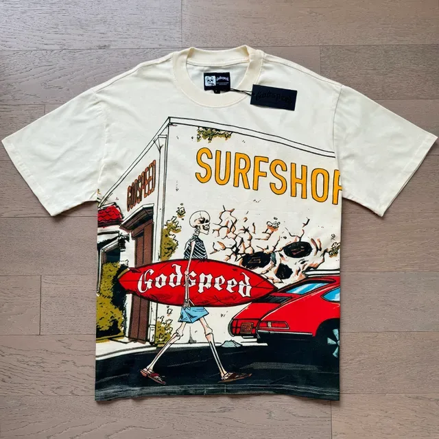 Godspeed Graphic Print Oversized T-Shirt 5
