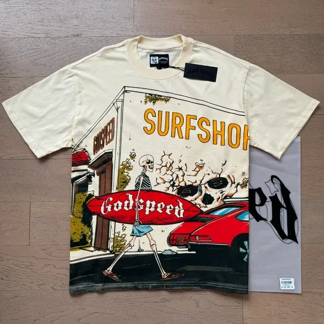 Godspeed Graphic Print Oversized T-Shirt 6