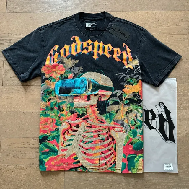 Godspeed Graphic Print Oversized T-Shirt 5