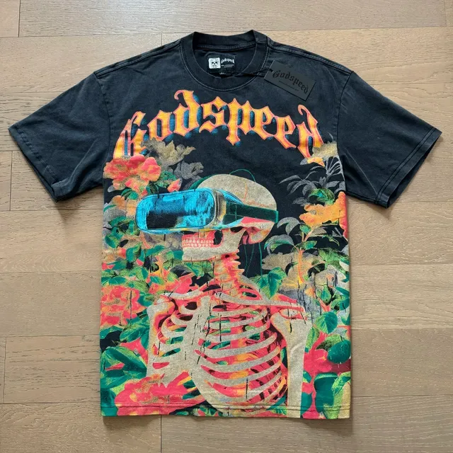 Godspeed Graphic Print Oversized T-Shirt 6